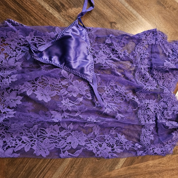 VICTORIA'S SECRETSheer Lace Slip - Picture 3 of 5